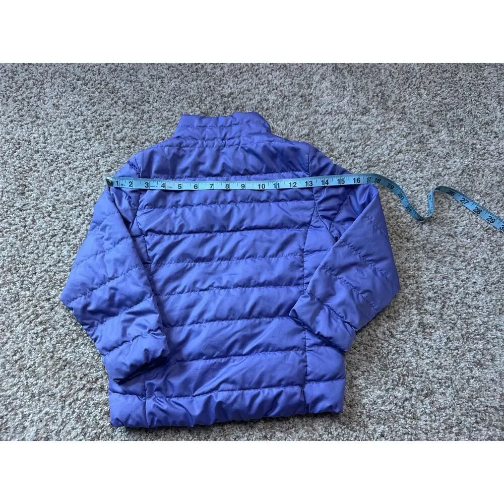 REI KIDS, PUFFER COAT, SIZE 4, Purple/Lilac Girls winter coat - Picture 8 of 11
